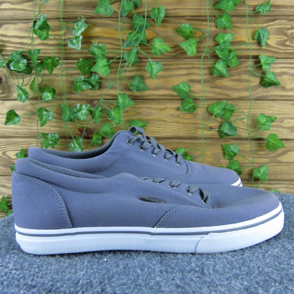 Lugz‎ Men  Sneaker Gray Fabric Size 10.5 Medium Gently Used 2025